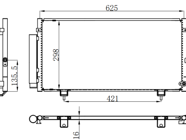 Condenser For SUBARUSUBARU OUTBACK 傲虎 09-