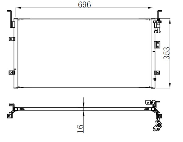 Condenser For KIA