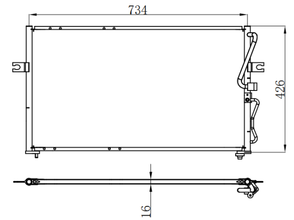 Condenser For KIA SORENTO