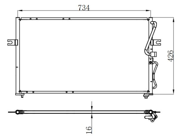 Condenser For KIA SORENTO