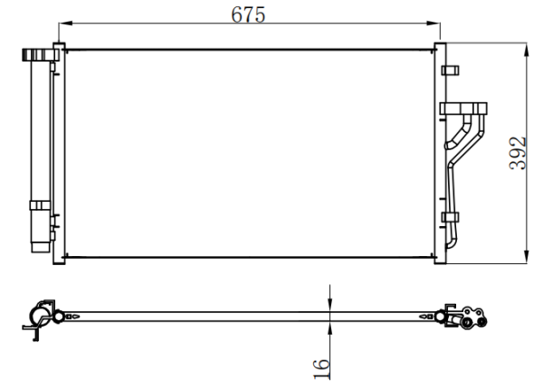 Condenser For KIA IX35