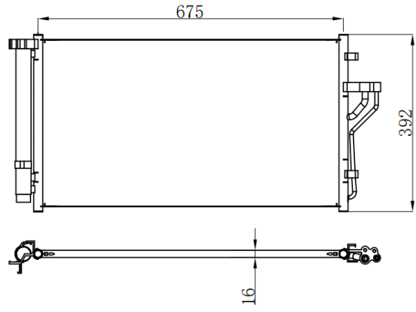 Condenser For KIA IX35
