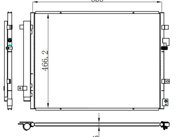 Condenser For KIA KIA MOHAVE 10-14