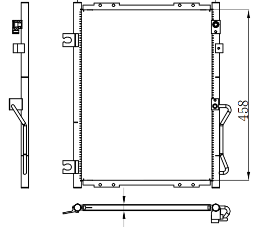Condenser For KIA KIA