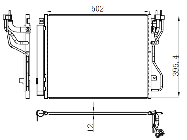 Condenser For KIA KIA K5