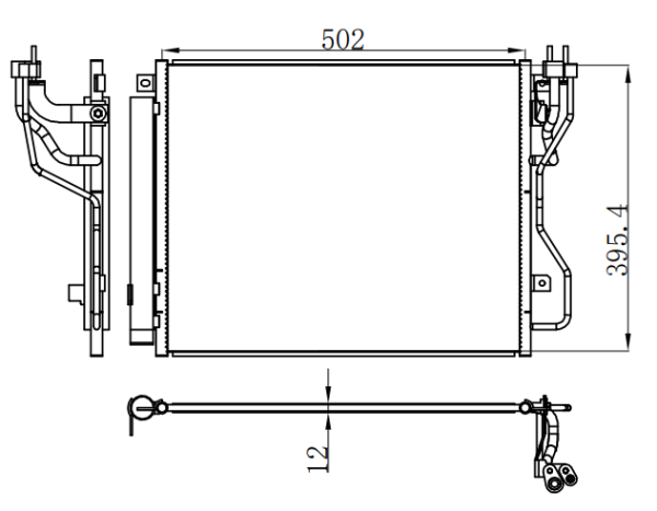 Condenser For KIA KIA K5