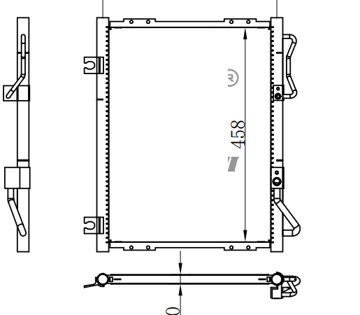 Condenser For KIA KIA
