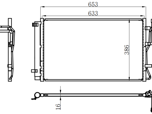 Condenser For KIA KIA  SELTOS 21-