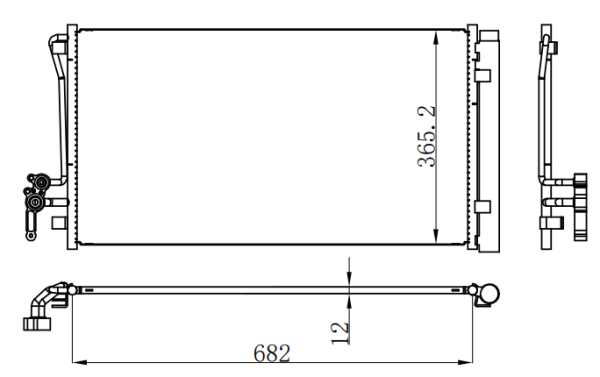 Condenser For ROVER发现/神行者10-