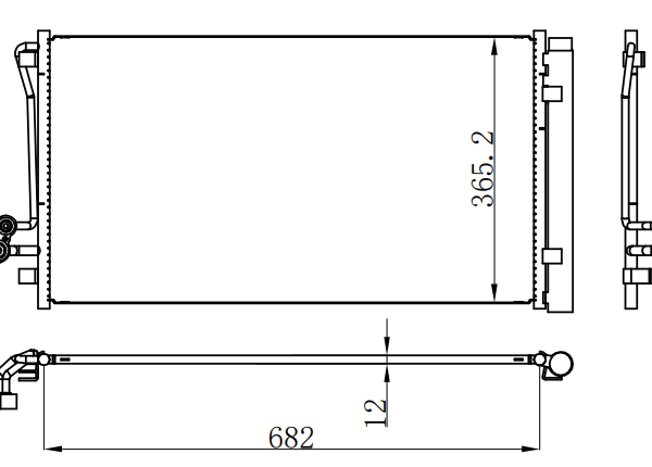 Condenser For ROVER发现/神行者10-