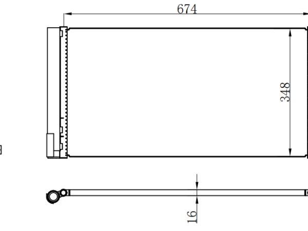Condenser For RENAULTFLUENCE L38 (雷诺 风朗)