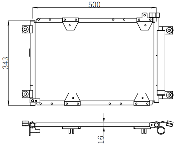 Condenser For SUZIKI SUZUKI