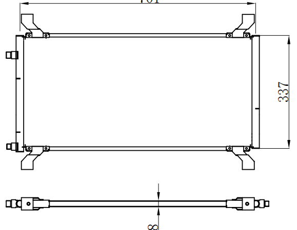 Condenser For VOLVOWHITE