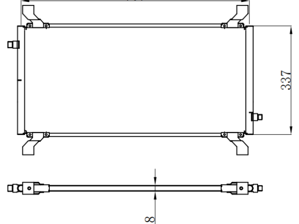 Condenser For VOLVOALL
