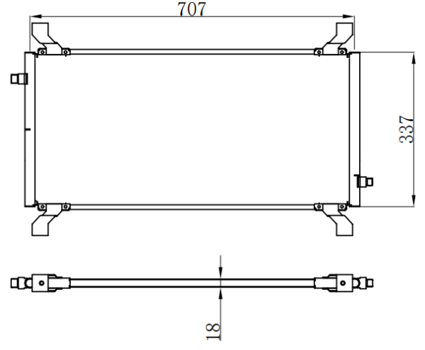 Condenser For VOLVOALL