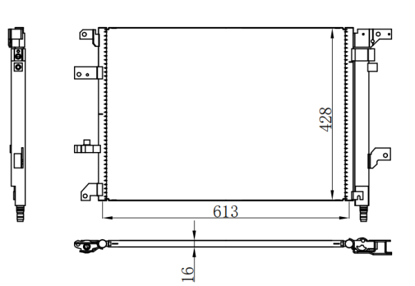 Condenser For VOLVOV71  05-06