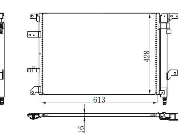 Condenser For VOLVOV71  05-06