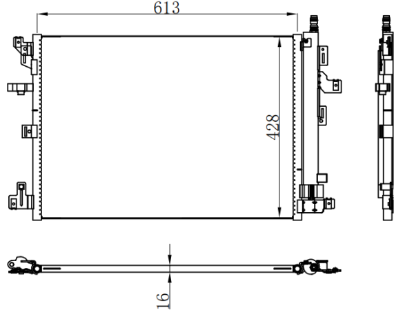 Condenser For VOLVOVOLVO