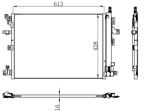 Condenser For VOLVOVOLVO