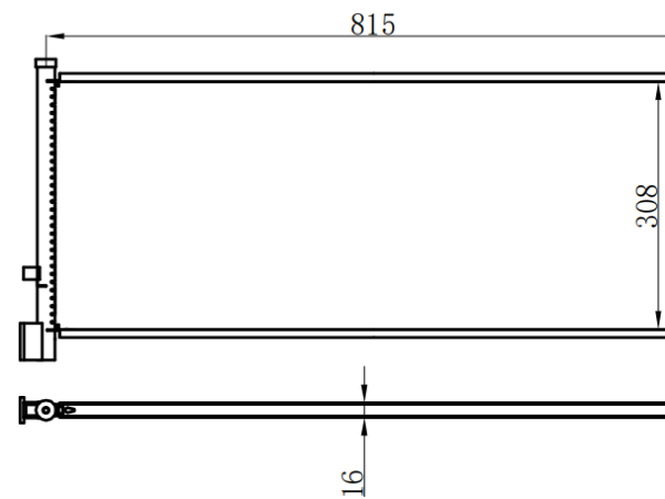 Condenser For VOLVOHD Volvo FH 12 93-/FH 16 93-/FH 05-