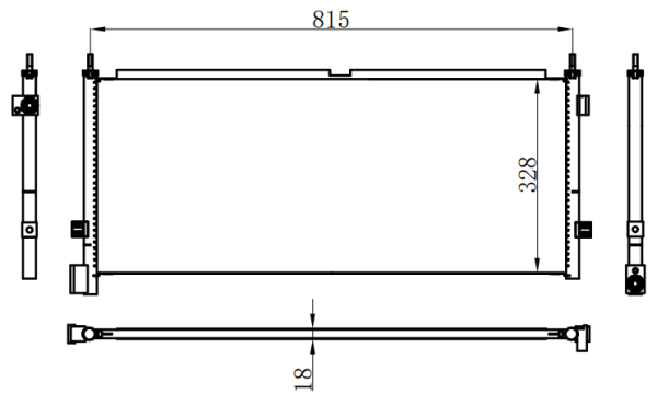 Condenser For VOLVOFH 12