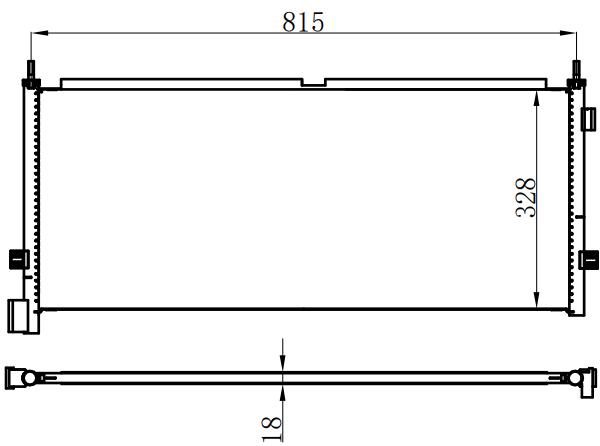 Condenser For VOLVOFH 12