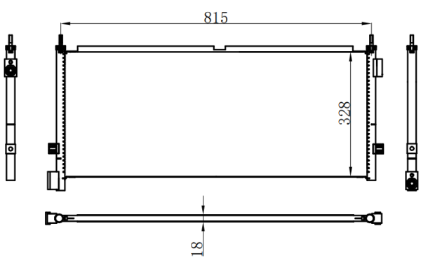 Condenser For VOLVOFH 12