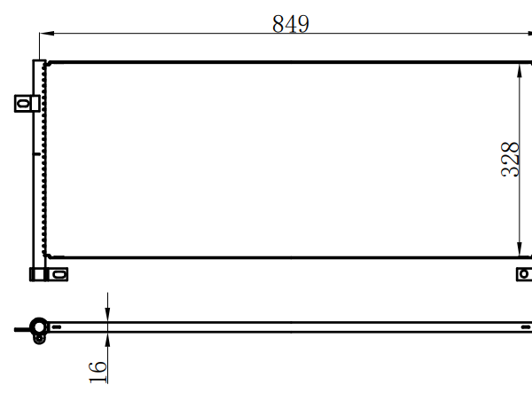Condenser For VOLVOFH 400/FH 440/FH 480 05-