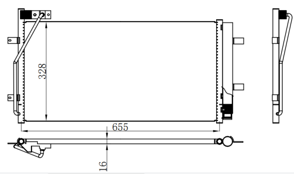 Condenser For AUDIQ3 8R