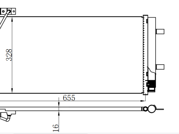 Condenser For AUDIQ3 8R