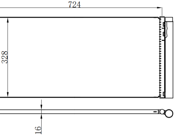 Condenser For PORSCHEPorsche palamera保时捷帕拉梅拉 09-16