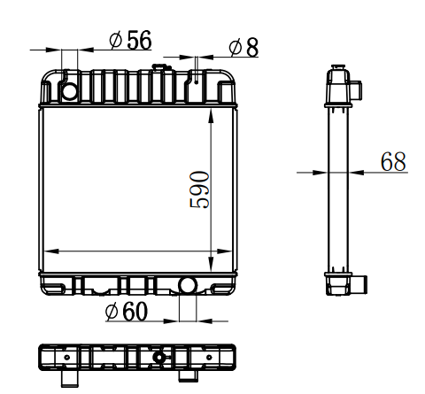 Radiator FOR MAN