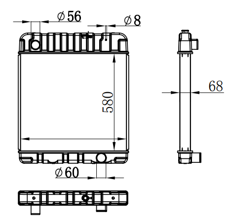 Radiator FOR MAN
