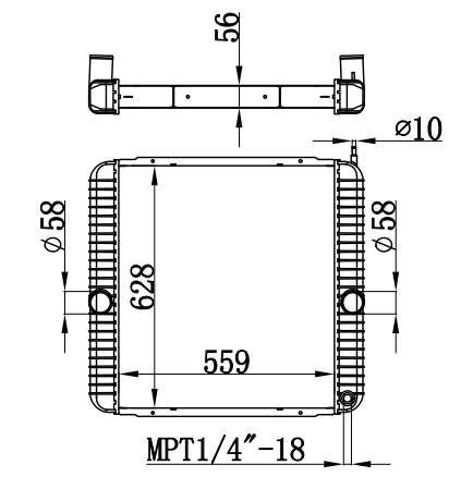 Radiator FOR TRUCK