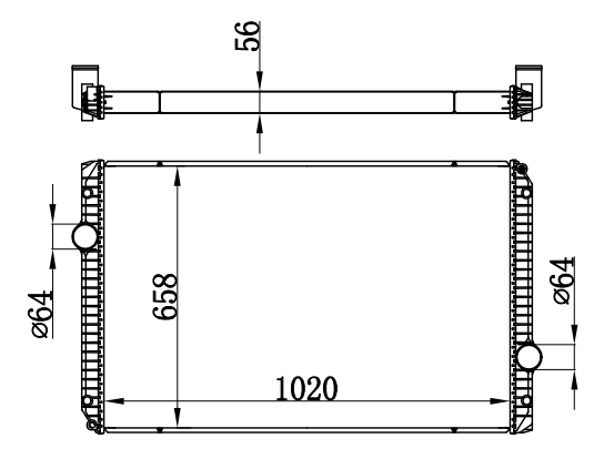 Radiator FOR TRUCK PROSTAR ,8600,9200 
04-10