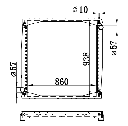 Radiator FOR SCANIA SCANIA T95 114 DSC11
95-