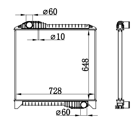 Radiator FOR HINO PROFIA-TERAVE