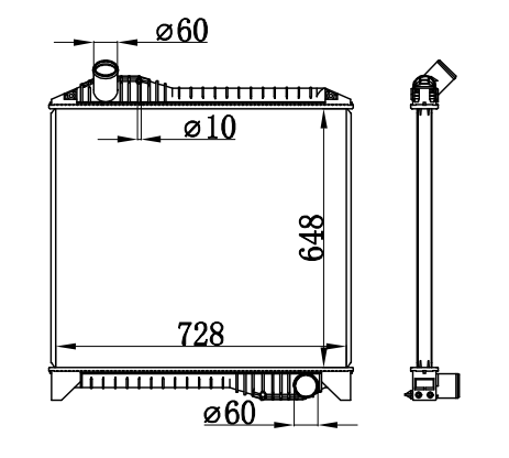 Radiator FOR HINO PROFIA-TERAVE
