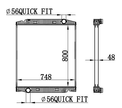 Radiator FOR IVECO IVECO Stralis 02-