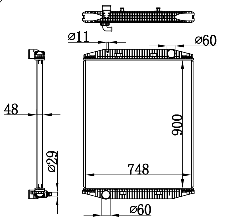 Radiator FOR IVECO EUROSTAR