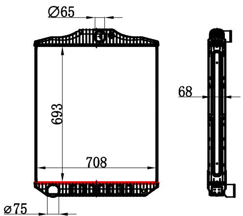 Radiator FOR HYUNDAI