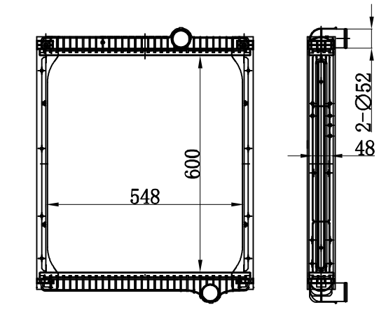 Radiator FOR HYUNDAI county