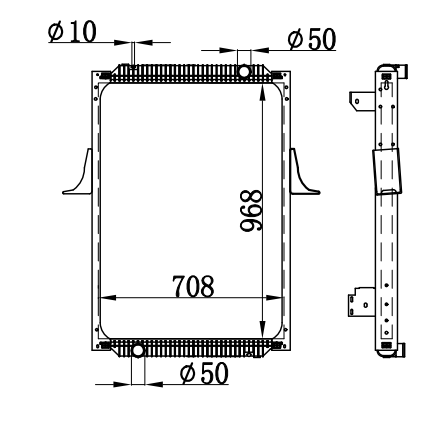 Radiator FOR RENAULT PREMIUM 370 00-