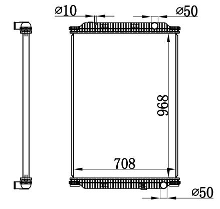 Radiator FOR RENAULT PREMIUM 210 05-