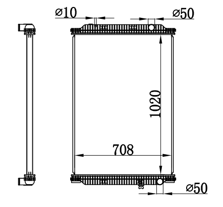 Radiator FOR RENAULT MAGNUM 05