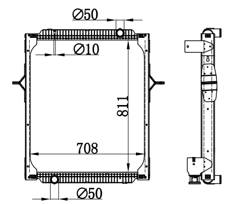 Radiator FOR RENAULT RVI MAXTER MT