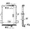 Radiator FOR VOLVO FM D13-460/500 05-